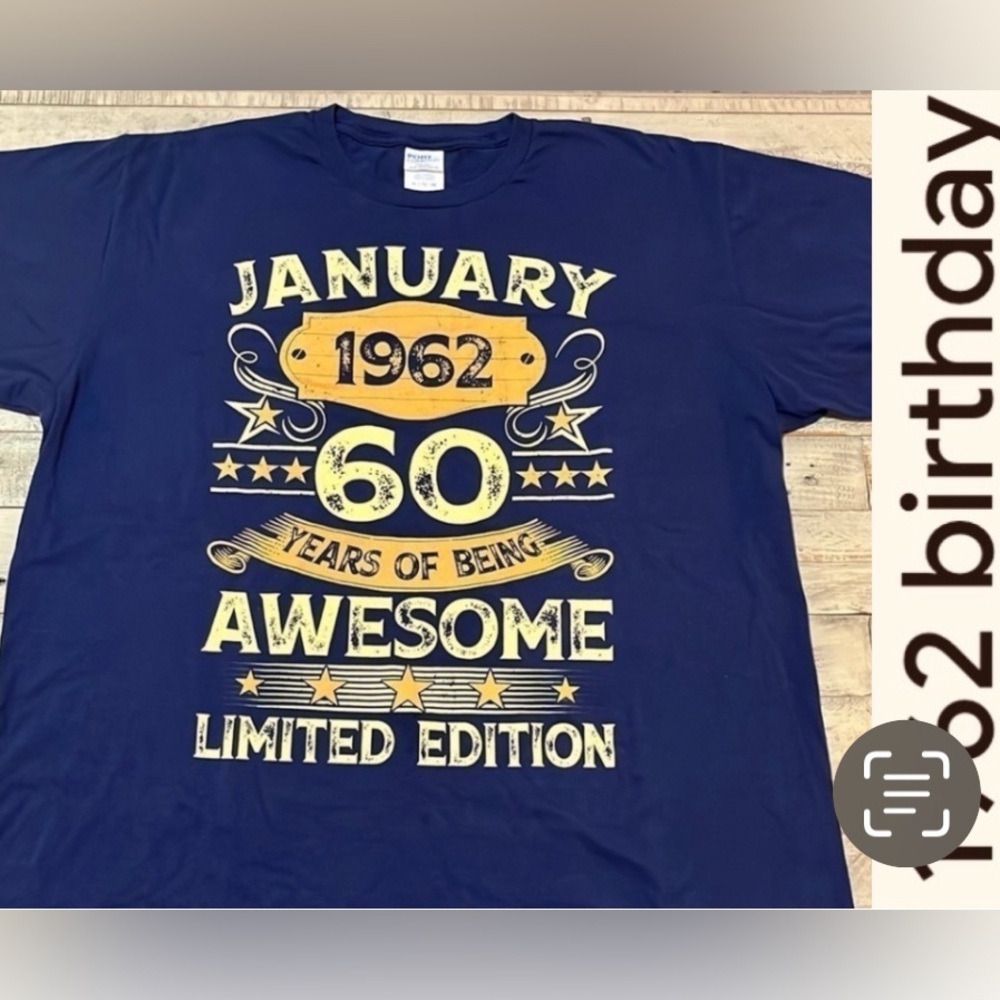 1963 60 Years Being‎ Awesome Men’s T-Shirt